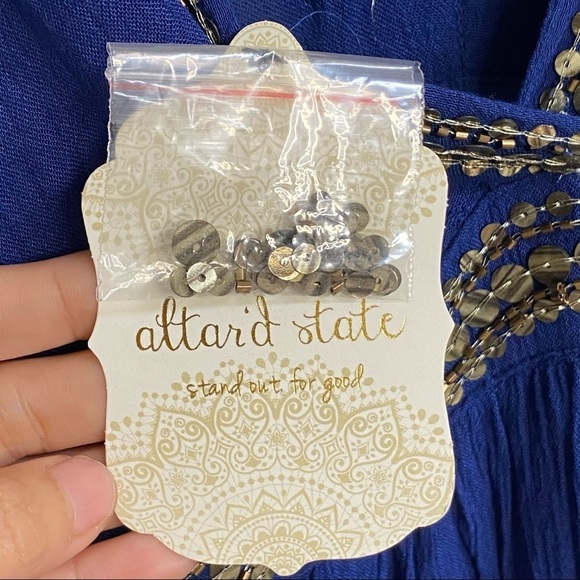 NWT Altar'd State sequined boho dress - Picture 8 of 10
